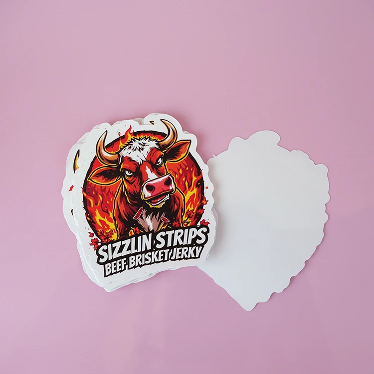 product customized 3d scene cartoon die cut anime decorative stickers vinyl waterproof prop note sticker maker-3