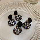 Earrings Fashion Trendy Women Drop Fall Earrings Leopard