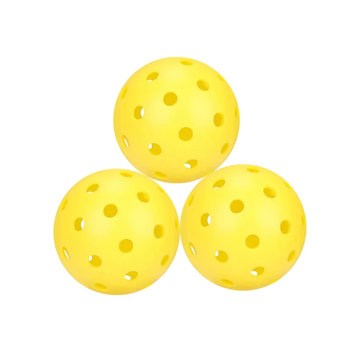 USAPA Approved 40 & 26 Holes 74mm PE Pickle balls