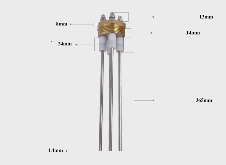 Level Electrode Rod Boiler, SS304, LS-002 - detail 14