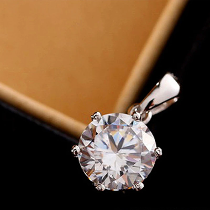 1.5 ct diamond pendant