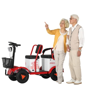 Q2 Wrapped Two - seat Electric Four - wheeler Compact Lightweight Manufacturer - source Small Household electric Scooter