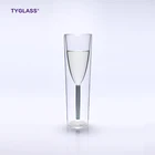 Wall Glass Hot Sale Special Design Double Wall Reusable Heat Resistance Personalized Wine Glass