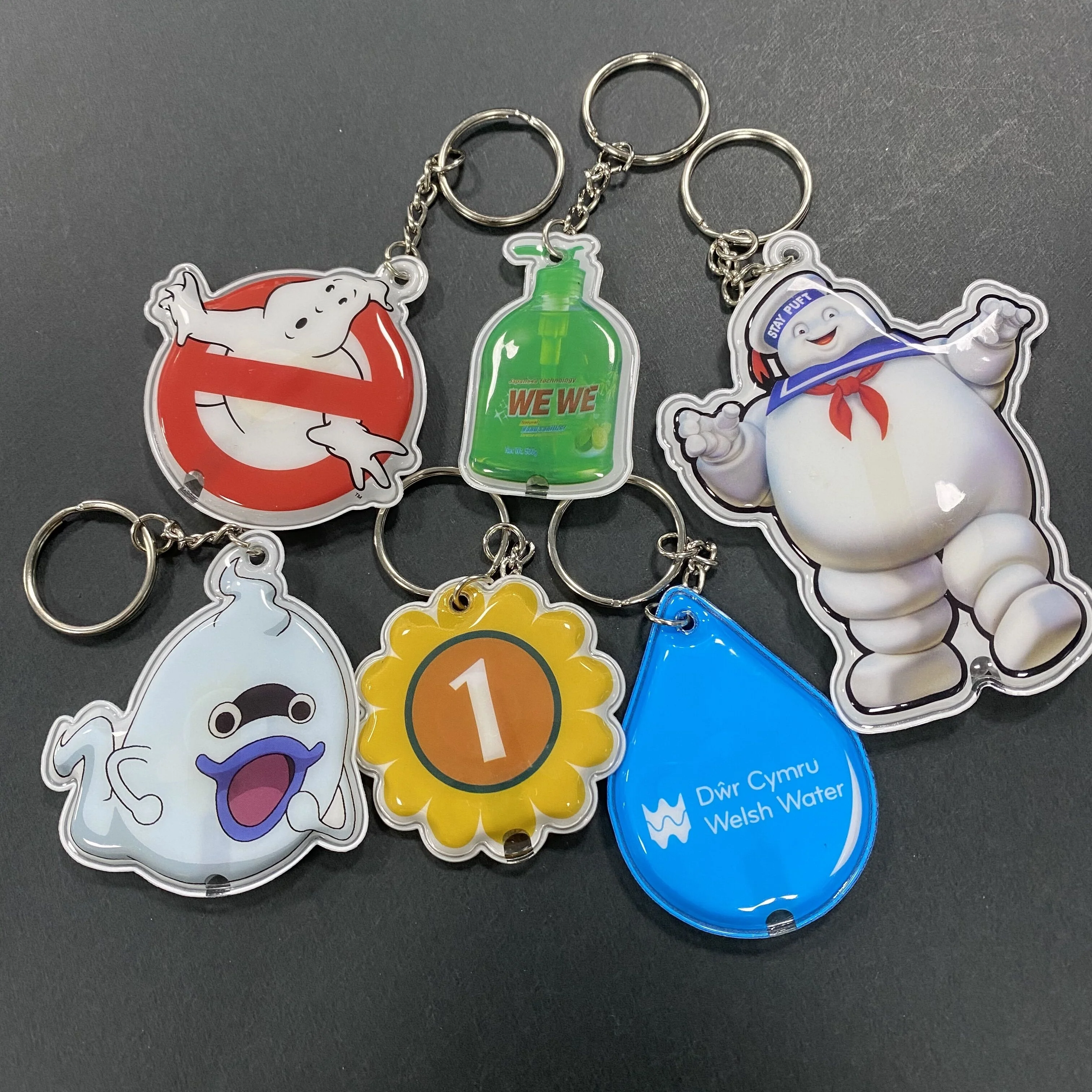 stay puft keychain