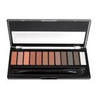 Esene E-EP24 Top Selling Eye Makeup Natural High Pigment Glitter Eyeshadow Palette Private Label 12 Color Eye Shadow