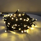 Holiday Decoration High Quality Rubber Wire Outdoor IP65 Waterproof Holiday Decoration LED String Lights