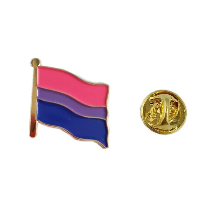 medical gay pride pin