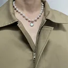 Pendant Pearl New Necklace 2021 Fashion Necklace Set Custom Jewelry Pendant Pearl Necklace Body Jewelry