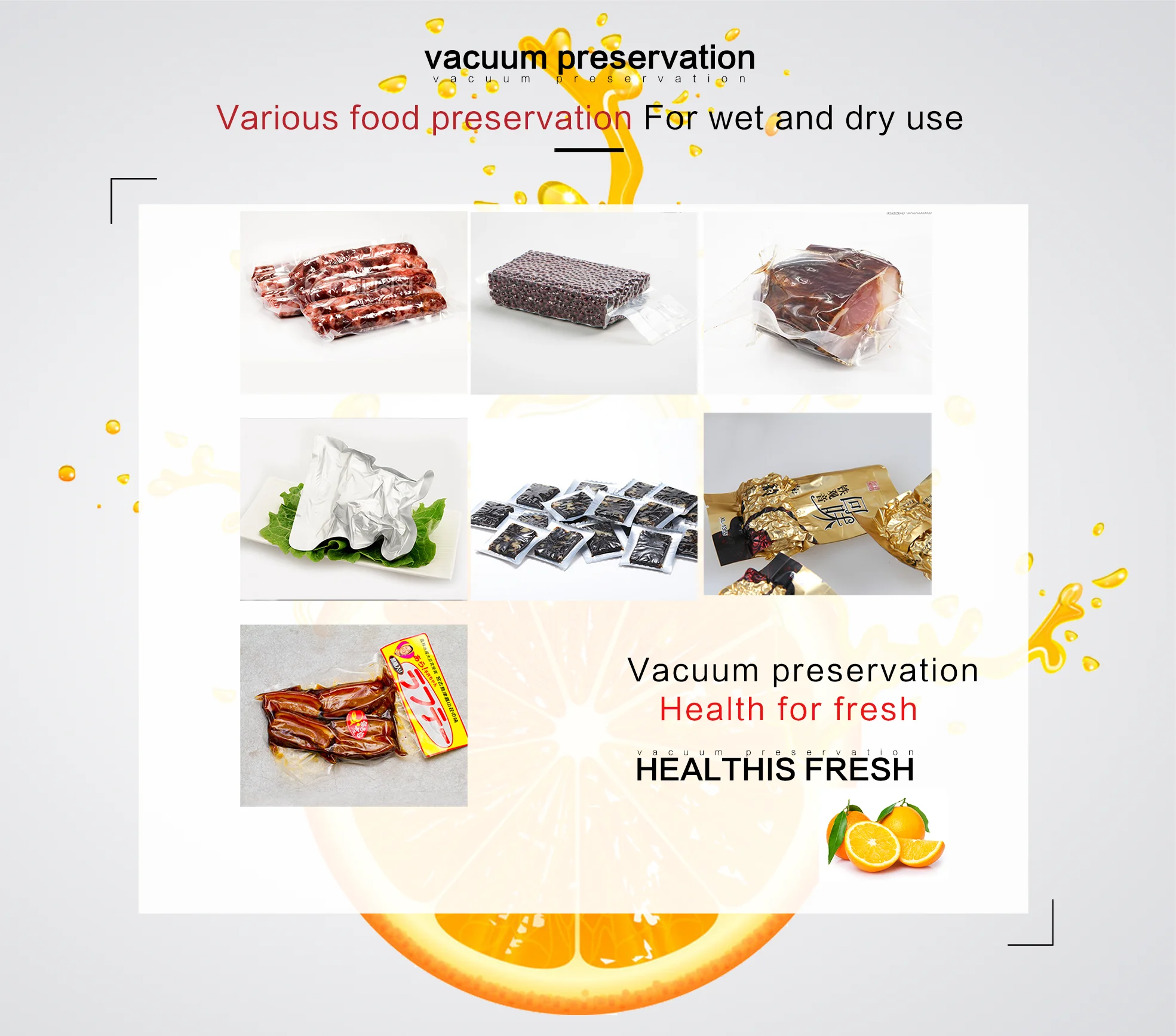 Factory Directly Sale Microcomputer Control DZQ Series Single Chamber Aeration Vacuum Food Packaging Machine