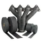 Exhaust Manifold TITANIUM COATED HIGH TEMP EXHAUST MANIFOLD HEAT WRAP TAPE