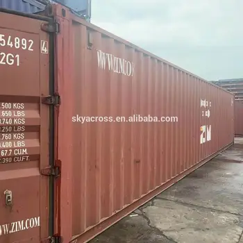 Cheap 40ft used shipping container in good condition best price in store ready to ship