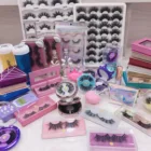 Eyelash Eyelashes Free Sample High Quality Custom Eyelash Packaging Full Strip Lashes Fluffy 3d 25mm Mink Eyelashes Vendor