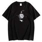 Shirt New Design Luxury Quality Cotton Loose Fit Little Drop Shoulder Brand Blank Oversized Men T Shirt