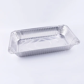 Laixin Large Aluminum Tray Disposable Chafing Fishes Foil Turkey Roasting Pan