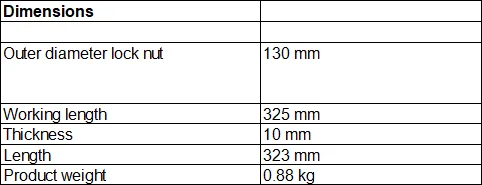 Hook spanner for housings HN 20/SNL Unique design Hook spanner Laser-engraved designation for easy identification