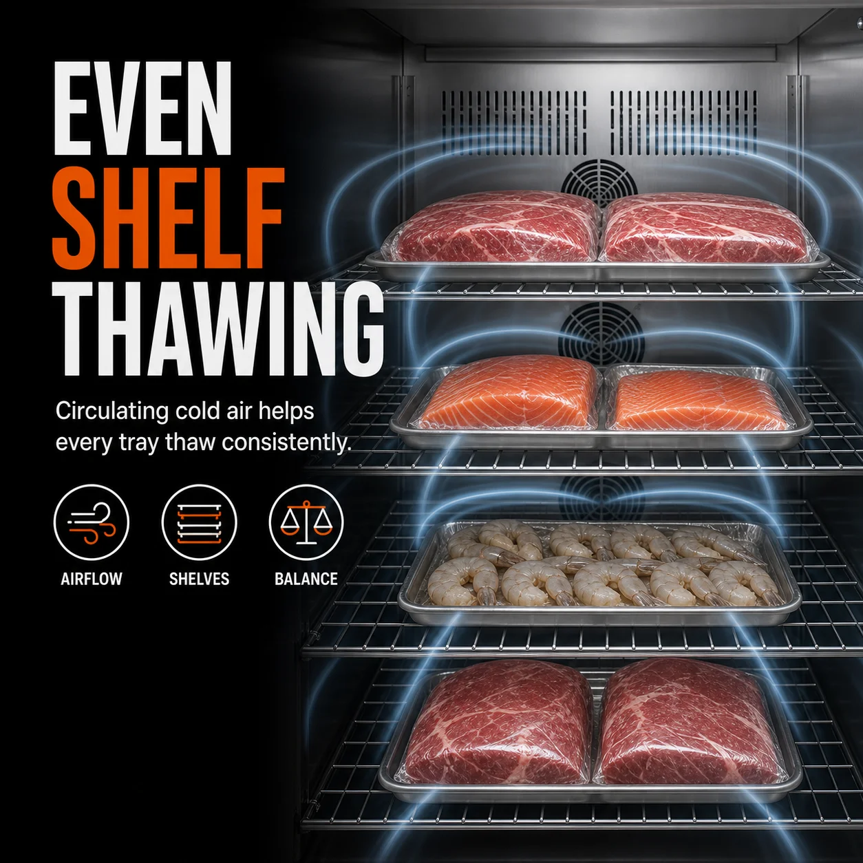 Thawing Equipment, 220 V, Stainless Steel - detail 16