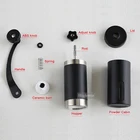 Grinder Factory Wholesale Customized Logo Commercial Portable Manual Burr Coffee Bean Grinder