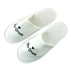 Sale Sole Bride Factory Hot Sale Non Slip Sole Custom Logo Disposable EVA White Bride Slippers Wedding