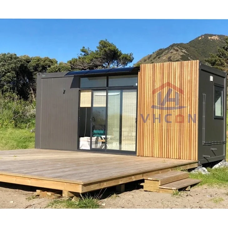 double deck flat pack prefab house container building sandwich