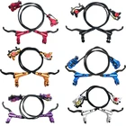 Bicycle ZOOM HB-875 Bicycle Hydraulic Disc Brake Set Front Rear 800/1400mm Brake Kit MTB Road Bike Oil Brake