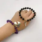 Beads Natural Tiger Eye Stone Beads Bracelet 8mm Single Circle Hand String For Jewelry Making