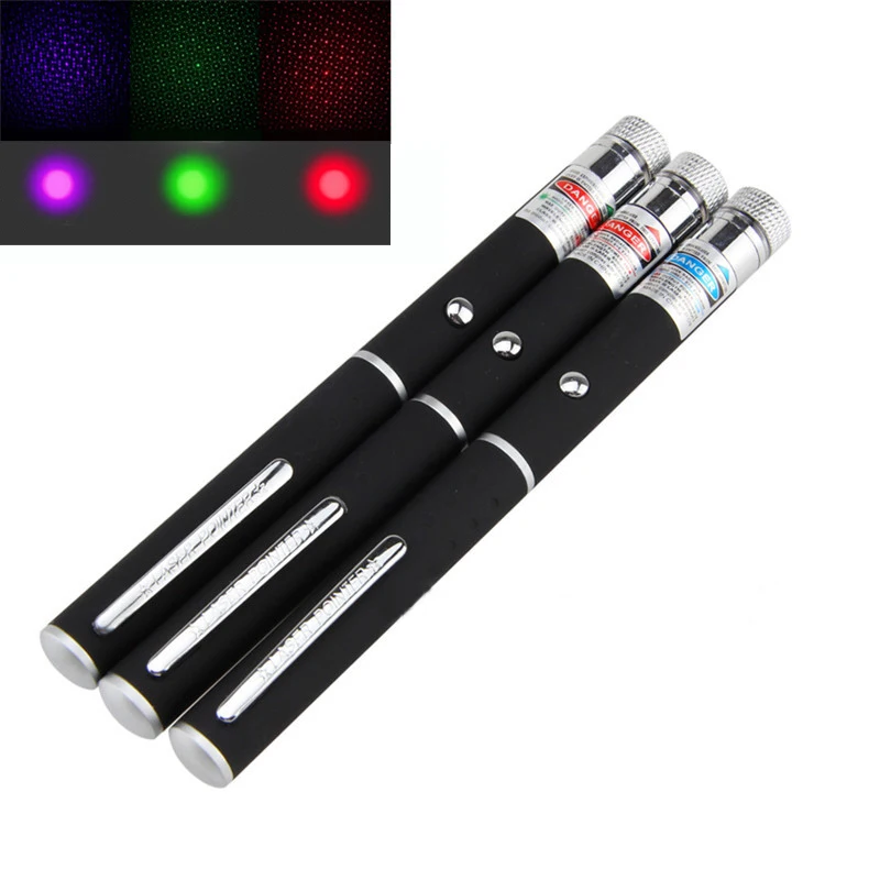 Guide Conference 1mW Purple Light Single point Laser Pointer Pen for Teaching 