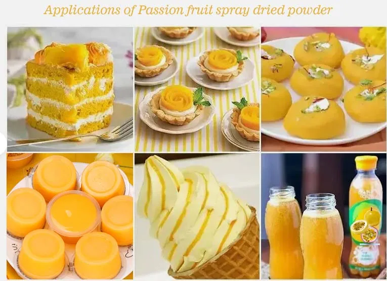 Prodotto alimentare Passione Frutta in polvere Asciugatura per bevande 2