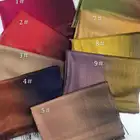 Silk Shawl The Latest Double-Sided Gold Silk Ladies Scarf Autumn And Winter Gradient Color Viscose Shawl