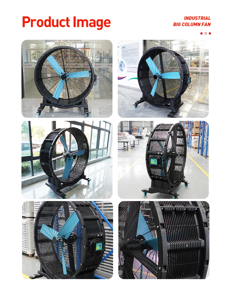Julai Floor Fan, 220V, 600W - detail 8