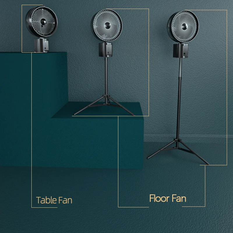 Table Fan, 10", 5V, Battery - detail 4