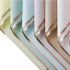 Roll Roll Double Sided Gold Wrapping Paper Flower Wrapping Paper 2 Color Wrapping Paper