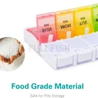 Days Hot Sale Plastic Pill Box Cases 14 Days Fortnight For Travel