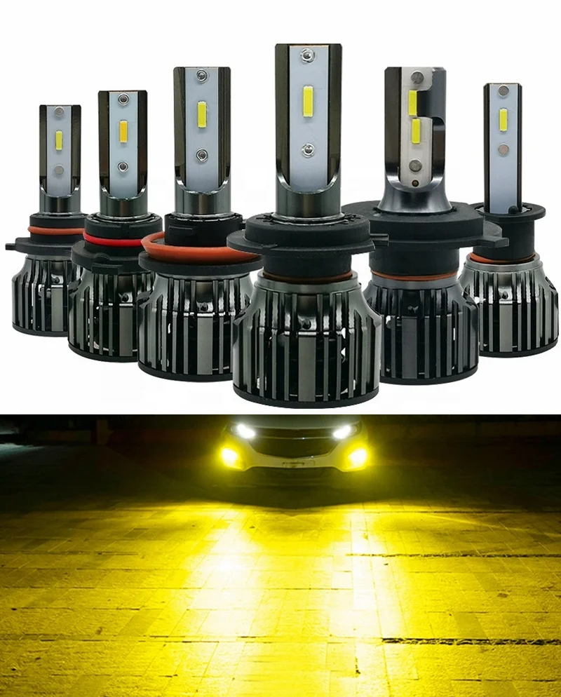 amber led headlight bulbs