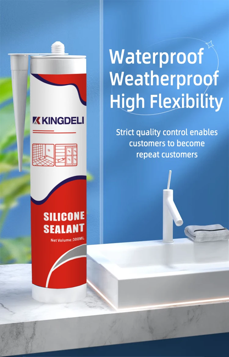 Neutral Silicone Sealant Weatherproof Glass Sealant For Roof