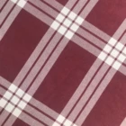High quality red checked fabric for bags and table cloths