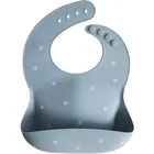 Waterproof Baby Bib Manufacturers Wholesale Silicon Bibs Beige Waterproof Blank Baby Bibs