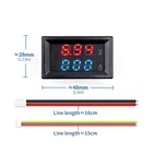 Digital Meter High-quality New LED Digital Display DC Voltage And Current Measurement Dual Display Meter With Fine-tuning