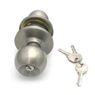 Door Lock Good Quality Locks South American Market 587stainless Steel Knob Ball Door Lock