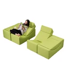 New Design Fabric Sofa Fabric Folding Folding Folding Bed New Design High Density Foam Single Seat Fabric Folding Sofa Bed And Moon Shaped Folding Sofa Cum Bed