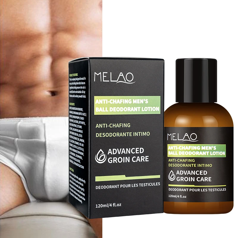 Private Label Moisturizing Ball Deodorant Anti-Chafing Groin Protection Male Care Hygiene Moisturizer Men's Ball Deodorant