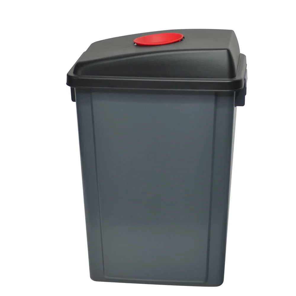 60L Plastic inner bucket 16 Gallon 3-Compartment Trash and Recycling Bin