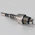 Air 465LE LED 6 Holes Quick Coupler Air Turbine Handpiece Accessories Dentist Chair Medical Supplies