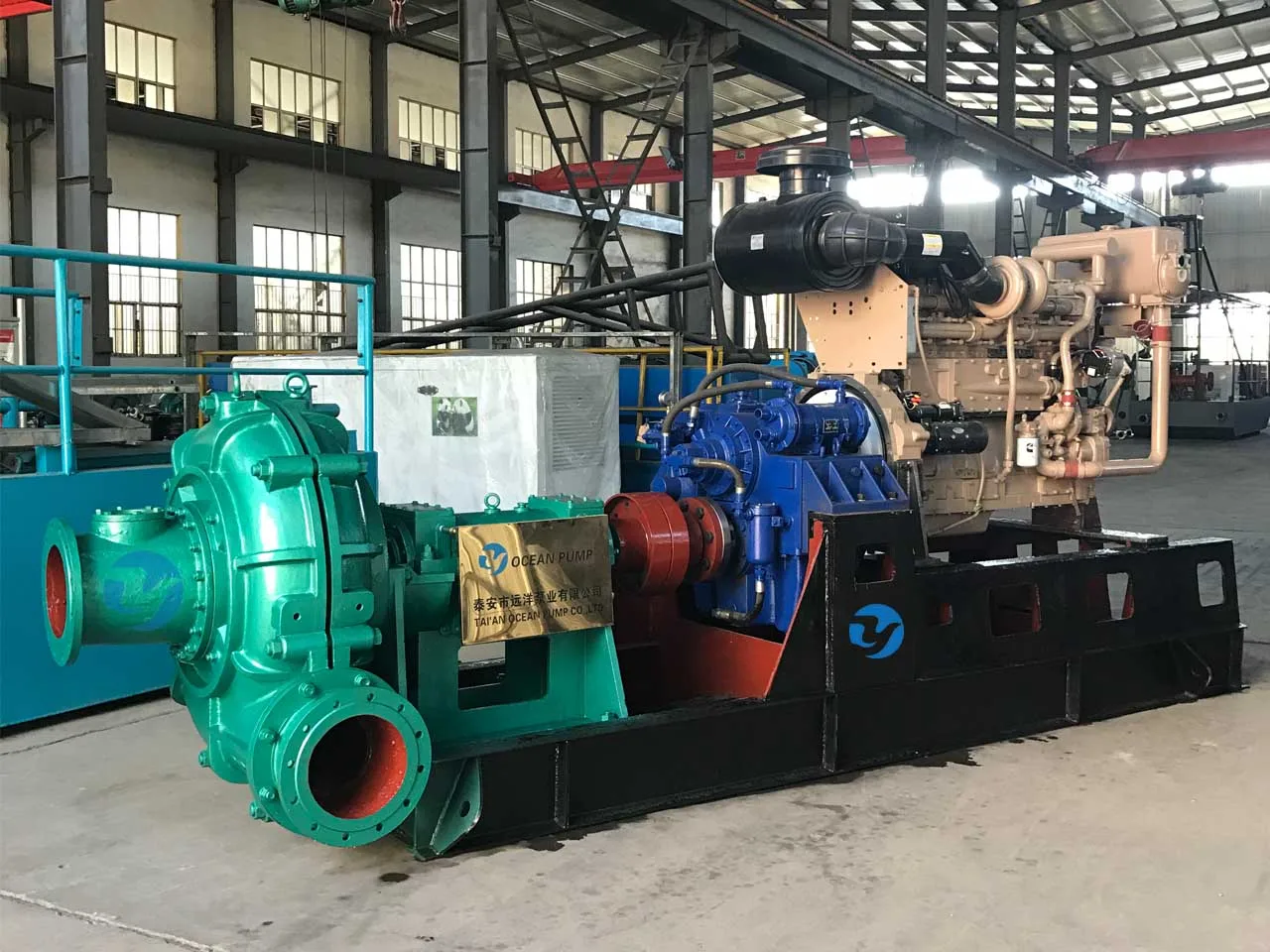 barge used sand dredge pump