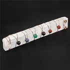 Natural Wholesale High Quality Natural Gemstone Crystal Selenite 7 Chakra Wand For Healing