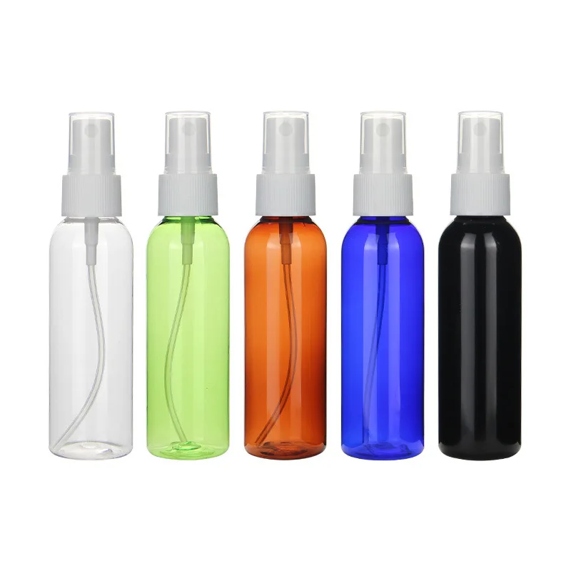 Ml Ml Ml Ml Transparent Amber Plastic Pet Bottle Spray