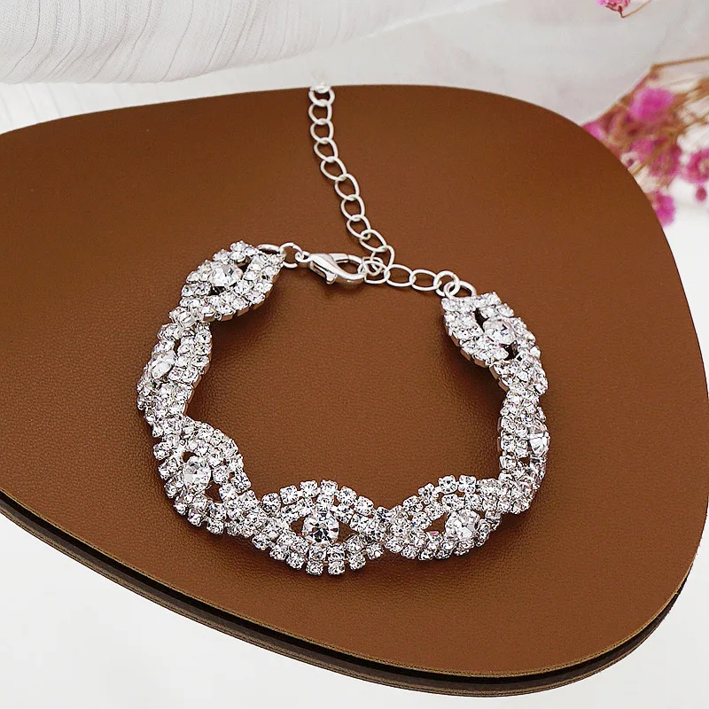 Wholesale European American Natural Stone Beaded Bracelet Handmade Trendy Jewelry Gifts bangle bracelet