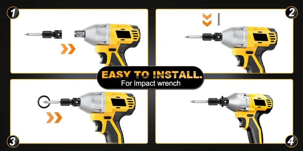 20V Cordless Impact Wrench, 430nm, 3 in 1 Impact Gun, Electric Drill, Electric Impact Wrench Set for Car