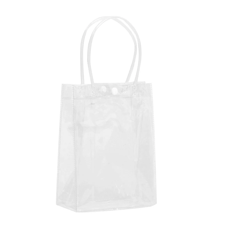 clear tote with handle