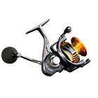 Wholesale 2000-7000 Size Lightweight Waterproof Saltwater Sea Cnc Metal Fishing Spinning Reel