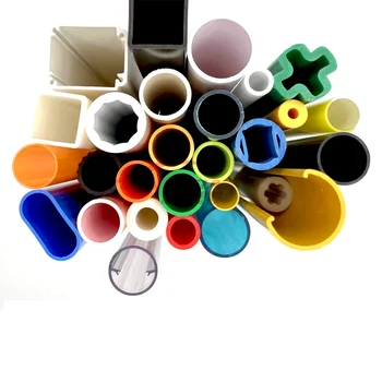 Manufacturer Customized Production Many Color ABS Plastic Round Tubes